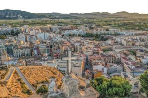 Vista panorámica del centro de Orihuela, Alicante