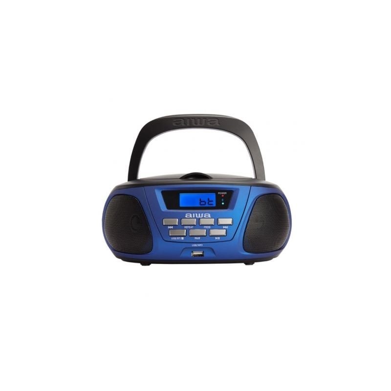 Radio CD Aiwa BBTU-300BL/ 5W/ Azul