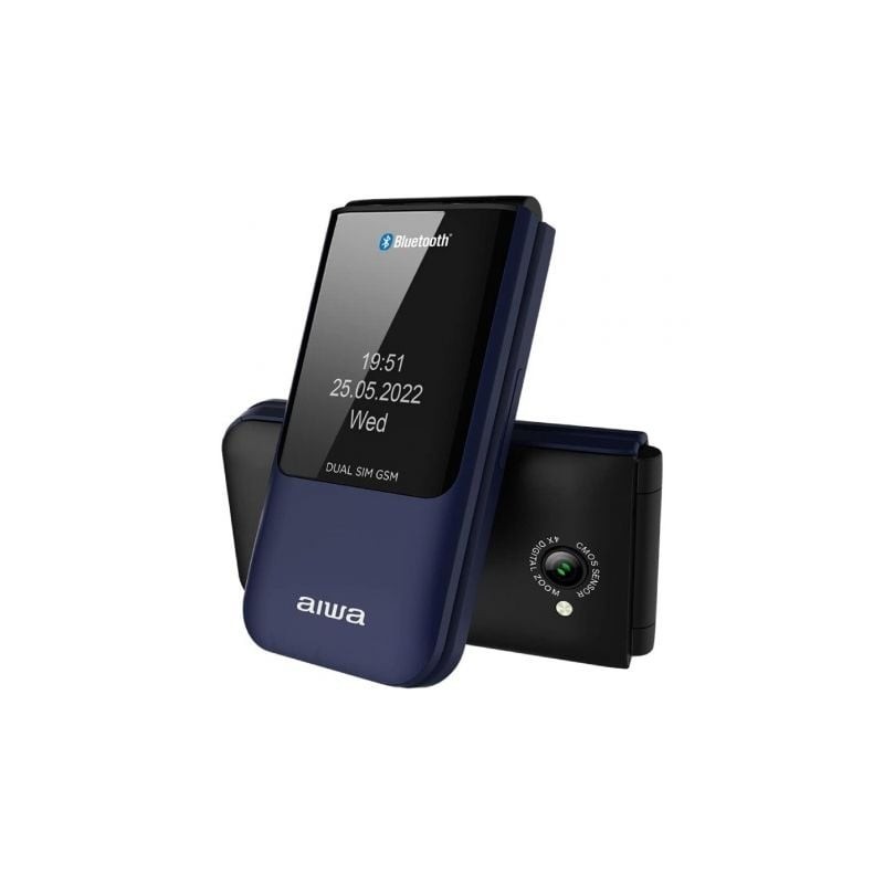 TelÃ©fono MÃ³vil Aiwa FP-24BL para Personas Mayores/ Azul