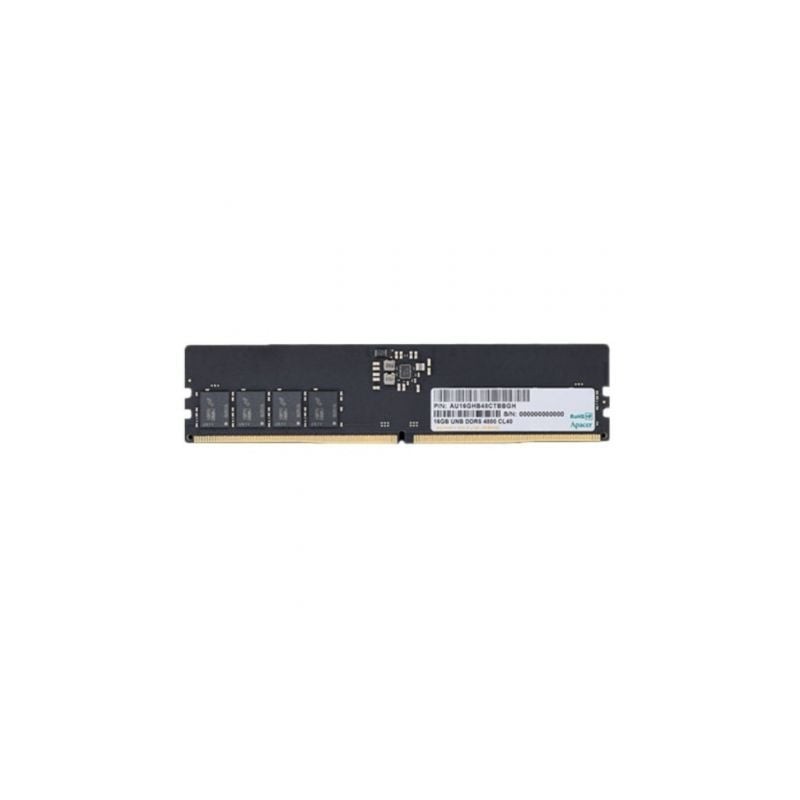 Memoria RAM Apacer AU16GHB48CTBBGH 16GB/ DDR5/ 4800MHz/ 1.1V/ CL40/ DIMM