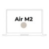 Apple Macbook Air 15' / M2 8-Core CPU/ 8Gb/ 512Gb SSD/ 10-Core GPU/ Blanco Estrella