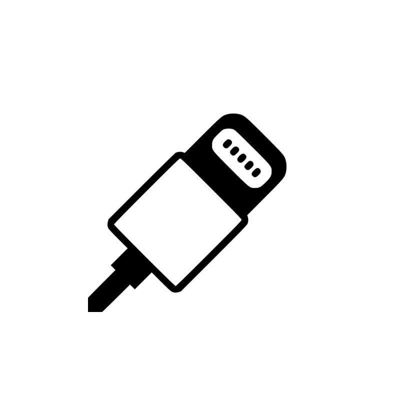 Cable de Carga Apple MD819ZM/A de conector Lightning a USB/ 2m