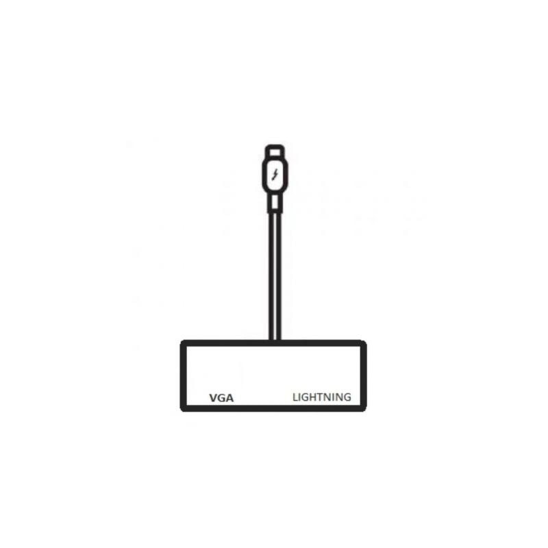 Adaptador Apple MD825ZM/A de Lightning a VGA