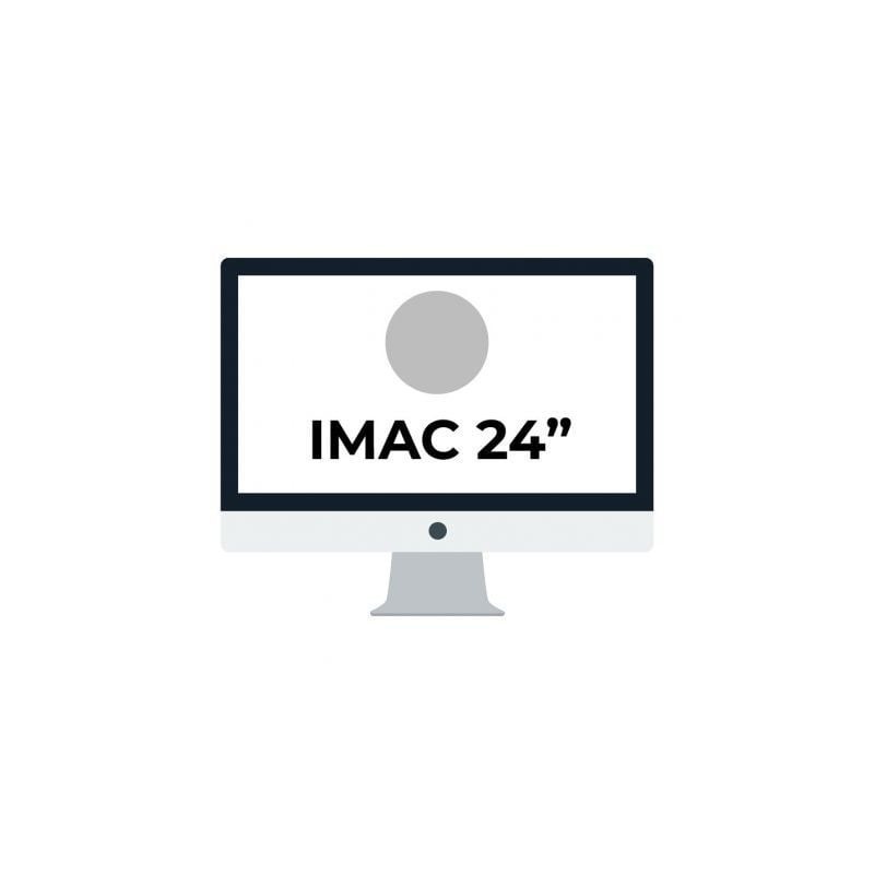Apple iMac 24' Retina 4.5K/ Chip M1 CPU 8 NÃºcleos/ 8GB/ 512GB/ GPU 8 NÃºcleos/ Plata