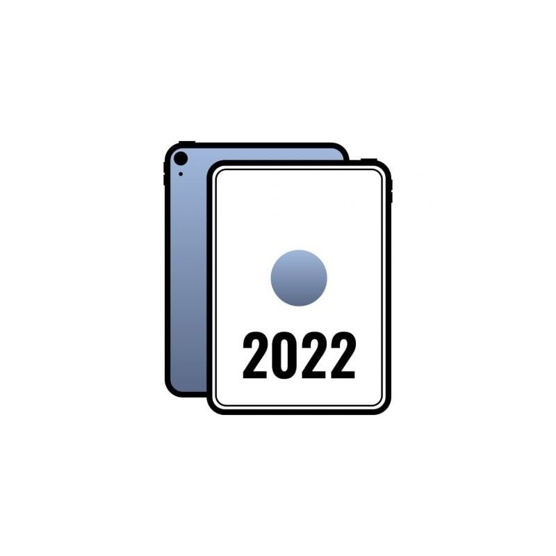 Apple iPad 10.9 2022 10th WiFi/ A14 Bionic/ 256GB/ Azul - MPQ93TY/A