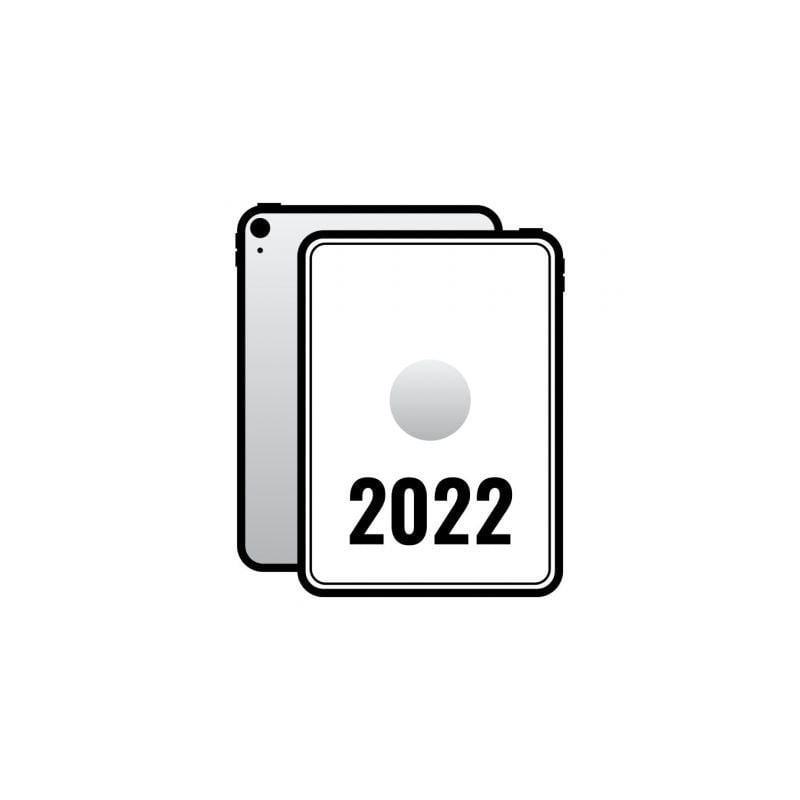 Apple iPad 10.9 2022 10th WiFi/ A14 Bionic/ 256GB/ Plata - MPQ83TY/A