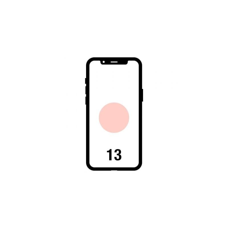 Smartphone Apple iPhone 13 256GB/ 6.1'/ 5G/ Rosa