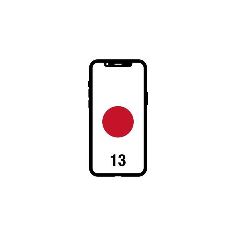Smartphone Apple iPhone 13 256GB/ 6.1'/ 5G/ Rojo