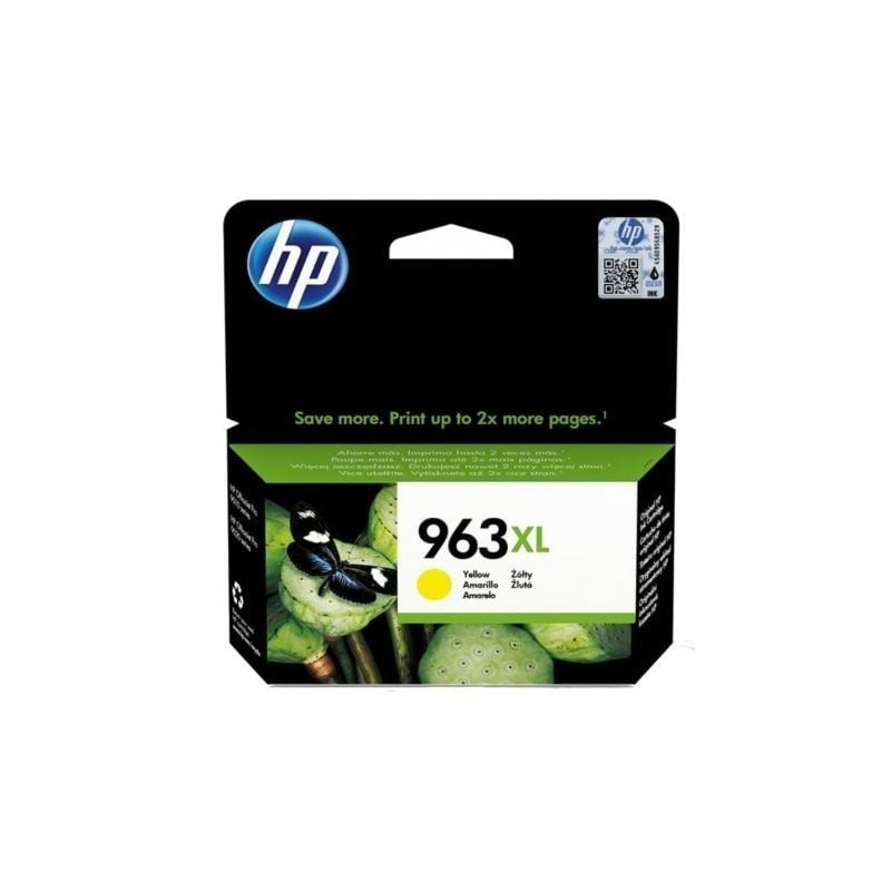 Cartucho de Tinta Original HP nÂº963 XL Alta Capacidad/ Amarillo