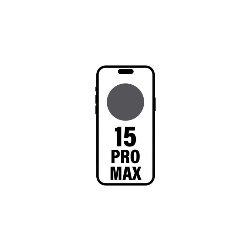 Smartphone Apple iPhone 15 Pro Max 512GB/ 6.7'/ 5G/ Titanio Negro