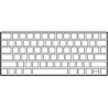 Teclado InalÃ¡mbrico Apple Magic Keyboard con Touch ID/ Plata