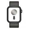 Apple Watch Series 8/ GPS/ Cellular/ 41mm/ Caja de Acero Inoxidable Grafito/ Correa Milanese Loop Grafito