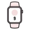 Apple Watch Series 9/ GPS/ Cellular/ 41mm/ Caja de Aluminio Rosa/ Correa Deportiva Rosa Claro M/L