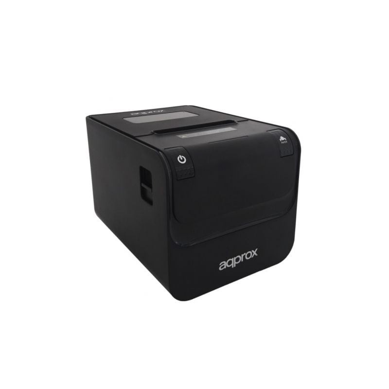 Impresora de Tickets Approx appPOS80AMUSE/ TÃ©rmica/ Ancho papel 80mm/ USB-RS232-Ethernet/ Negra