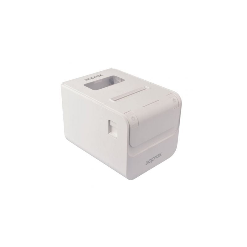Impresora de Tickets Approx appPOS80AMUSEWH/ TÃ©rmica/ Ancho papel 80mm/ USB-RS232-Ethernet/ Blanca