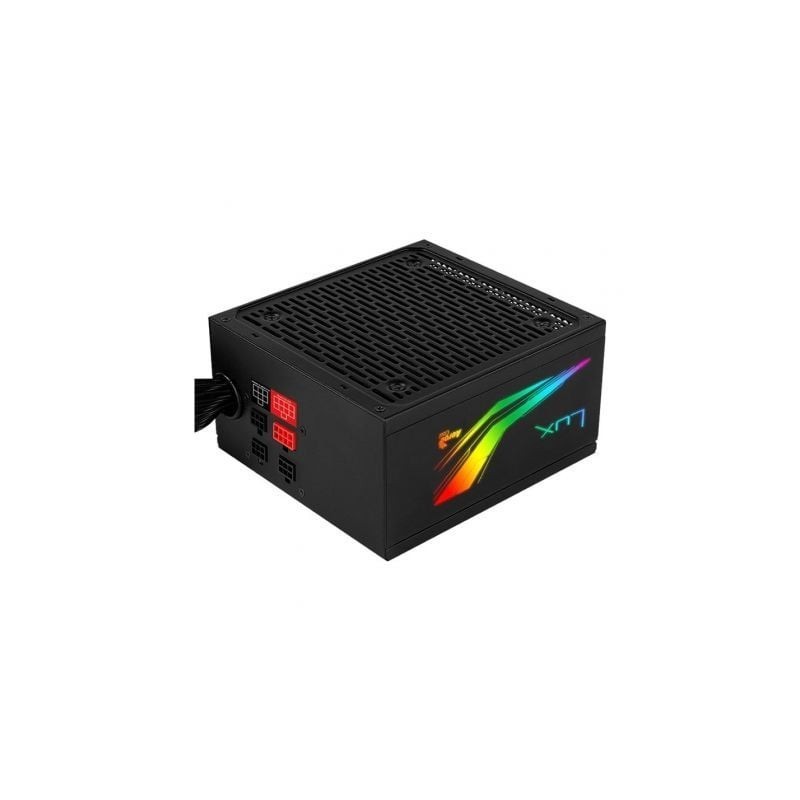 Fuente de AlimentaciÃ³n Aerocool LUX RGB 750M/ 750W/ Ventilador 12cm/ 80 Plus Bronze