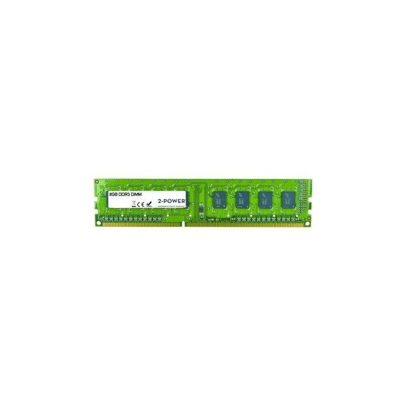Memoria RAM 2-Power MultiSpeed 8GB/ DDR3/ 1066/ 1333/ 1600MHz/ 1.35V - 1.5V/ CL7/9/11/ DIMM