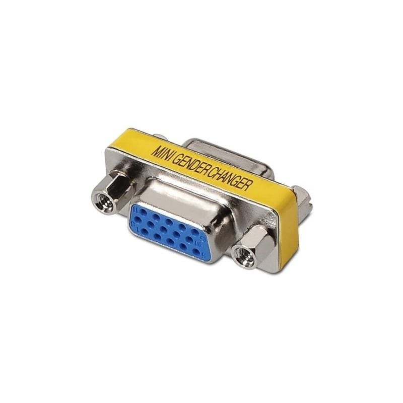 Adaptador Aisens A114-0082/ VGA Hembra - VGA Hembra