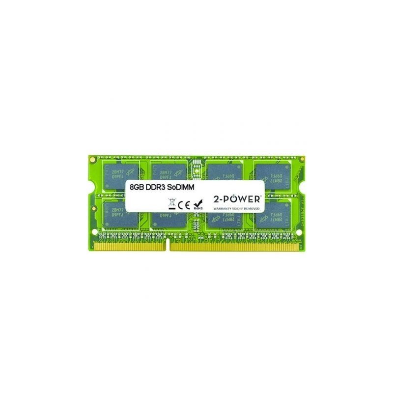Memoria RAM 2-Power MultiSpeed 8GB/ DDR3L/ 1066/ 1333/ 1600MHz/ 1.35V/ CL7/9/11/ SODIMM