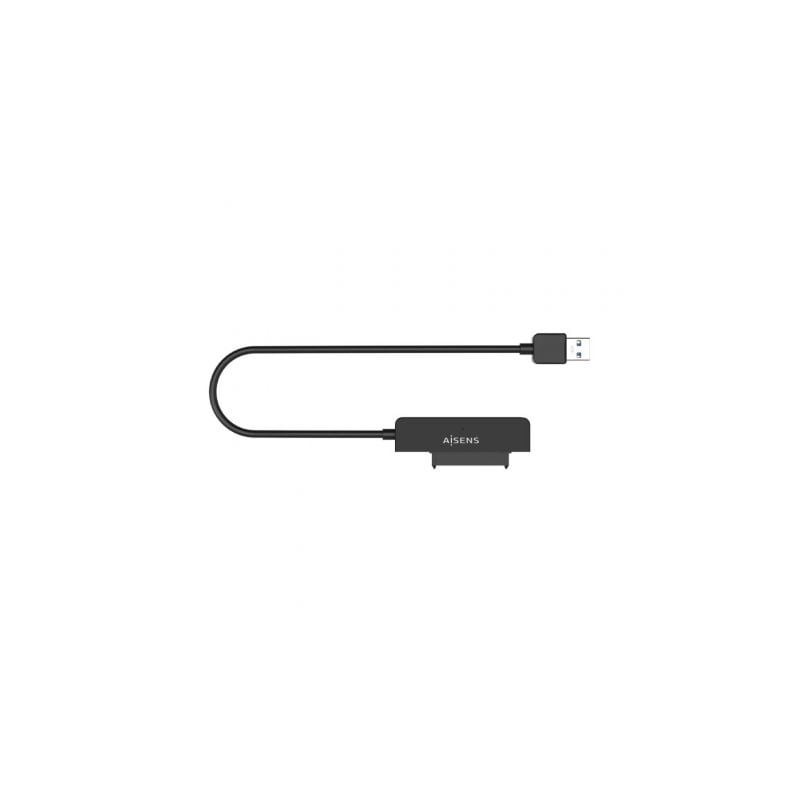 Adaptador para Discos Duros 2.5' Aisens ASE-25A03B/ USB Macho - SATA