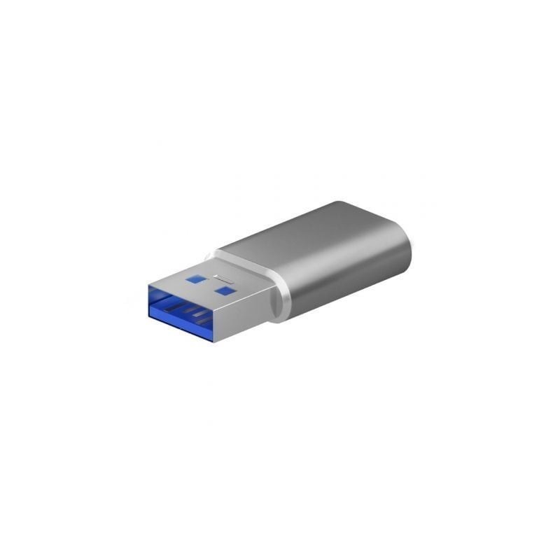 Adaptador USB 3.2 GEN2 Aisens A108-0677/ USB Tipo-C Hembra - USB Macho