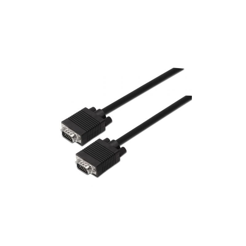 Cable SVGA Aisens A113-0068/ VGA Macho - VGA Macho/ 1.8m/ Negro