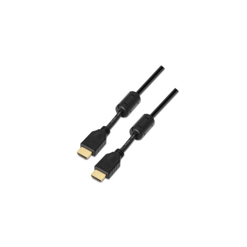 Cable HDMI 1.4 Aisens A119-0098/ HDMI Macho - HDMI Macho/ 1.8m/ Negro