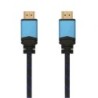 Cable HDMI 2.0 4K Aisens A120-0356 V2/ HDMI Macho - HDMI Macho/ 1m/ Negro/ Azul