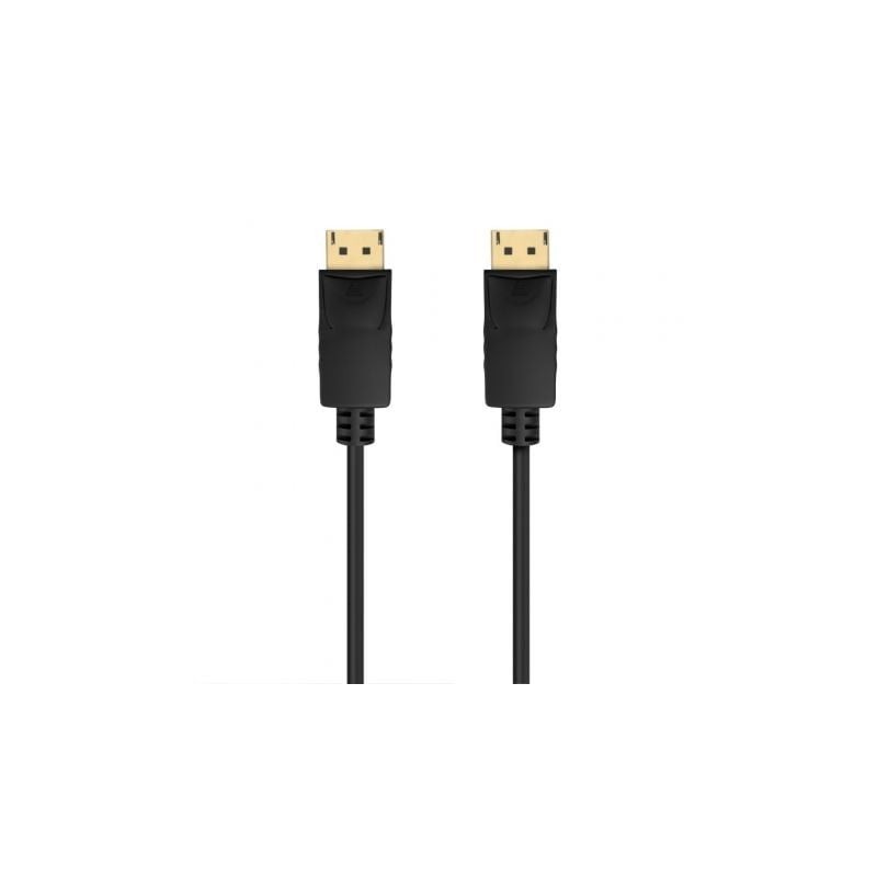 Cable DisplayPort 1.2 CCS 4K Aisens A124-0738/ DisplayPort Macho - DisplayPort Macho/ 1m/ Negro