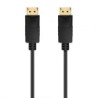 Cable DisplayPort 1.2 CCS 4K Aisens A124-0738/ DisplayPort Macho - DisplayPort Macho/ 1m/ Negro