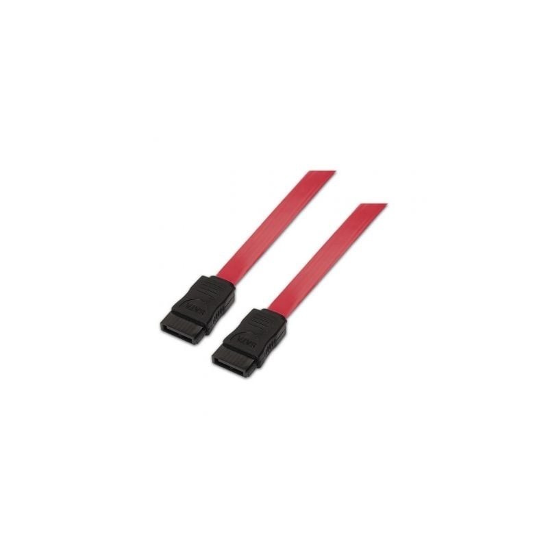 Cable SATA Aisens A130-0153/ SATA Hembra - SATA Hembra/ 50cm/ Rojo