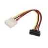 Cable AlimentaciÃ³n SATA Aisens A131-0160/ Molex 4 PIN Macho - SATA Hembra/ 16cm