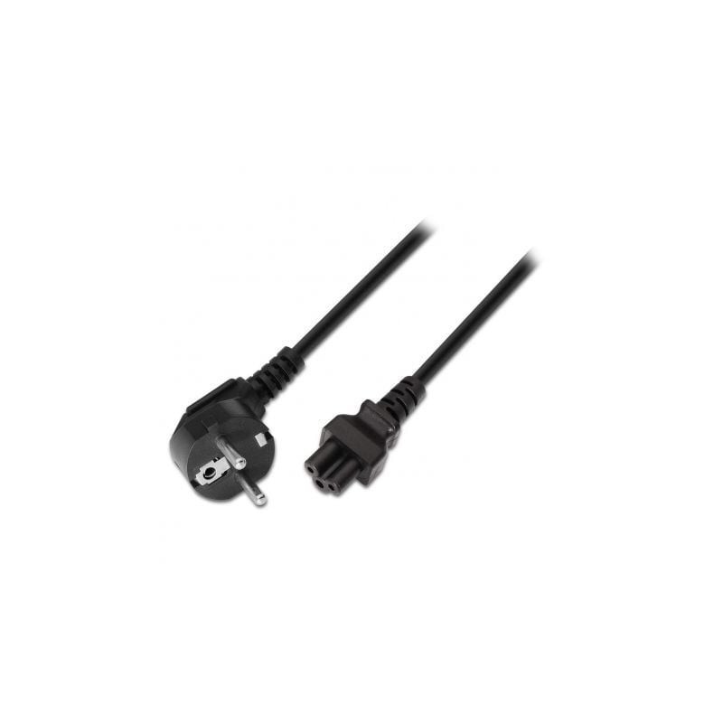 Cable AlimentaciÃ³n TrÃ©bol Aisens A132-0172/ CEE(7-7) Macho - C5 Hembra/ 1.5m