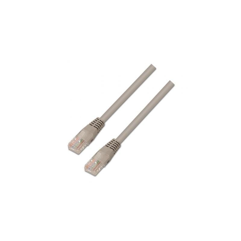 Cable de Red RJ45 UTP Aisens A133-0174 Cat.5e/ 25cm/ Gris