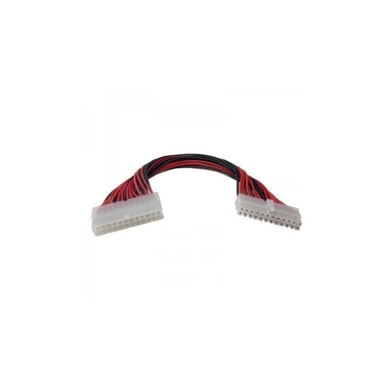 Adaptador Alimentación 3GO A129/ Molex 24 PIN Macho - Molex 24 PIN Hembra/ 30cm