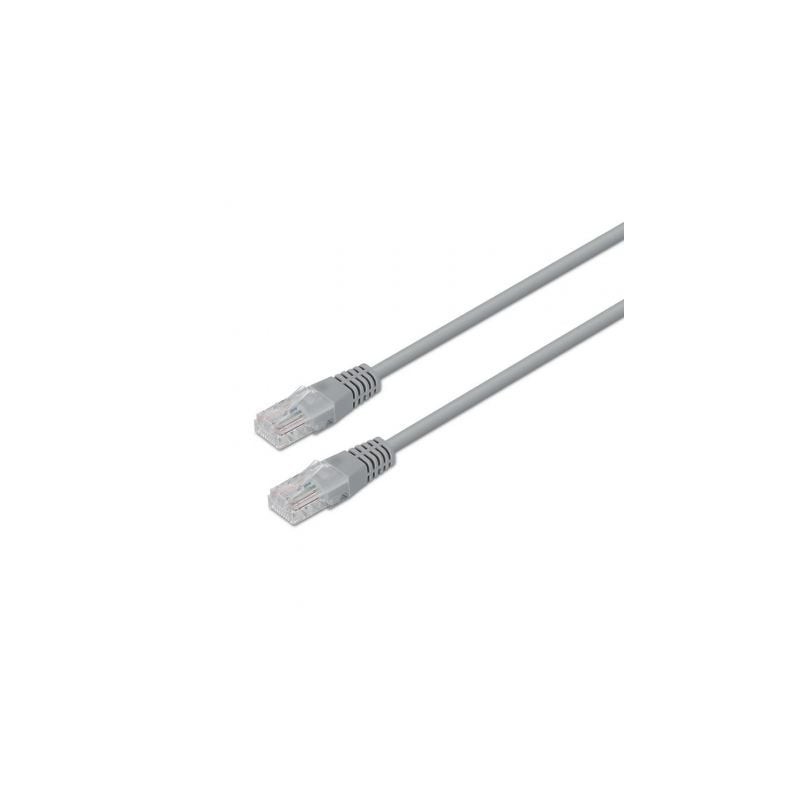 Cable de Red RJ45 UTP Aisens A133-0180 Cat.5e/ 3m/ Gris