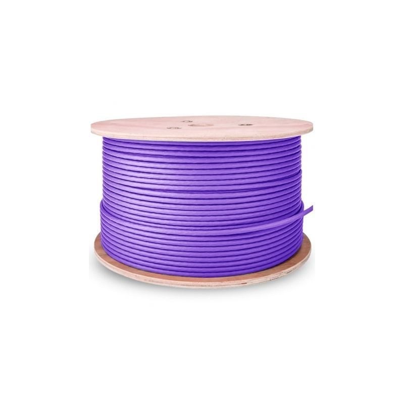 Bobina de Cable RJ45 AWG23 UTP Aisens A135-0748 Cat.6/ LSZH/ 305m/ Violeta