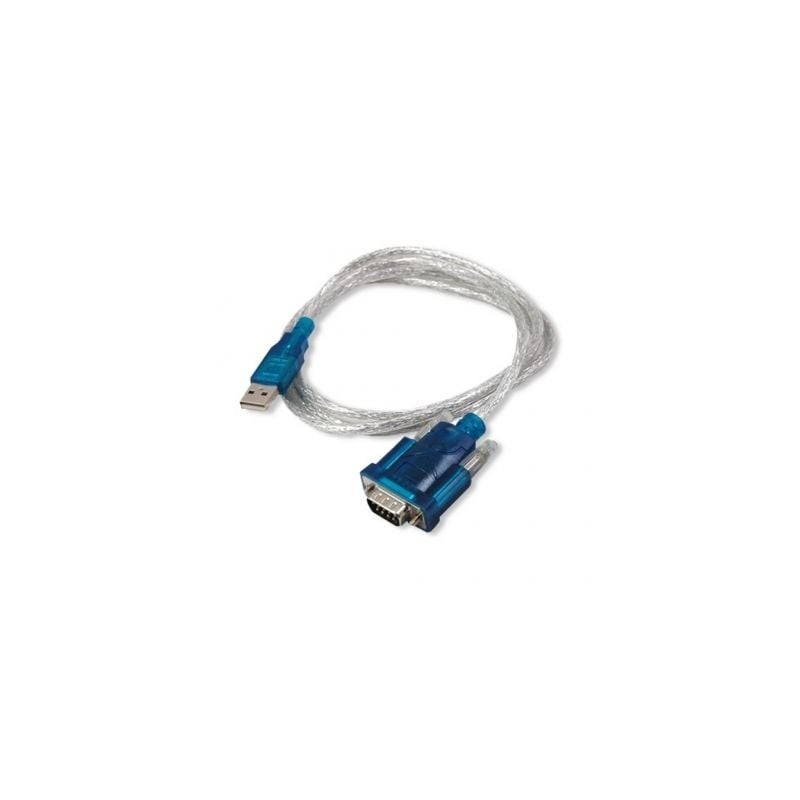 Cable USB 2.0 3GO C102/ USB Macho - RS232 Macho/ 50cm/ Negro