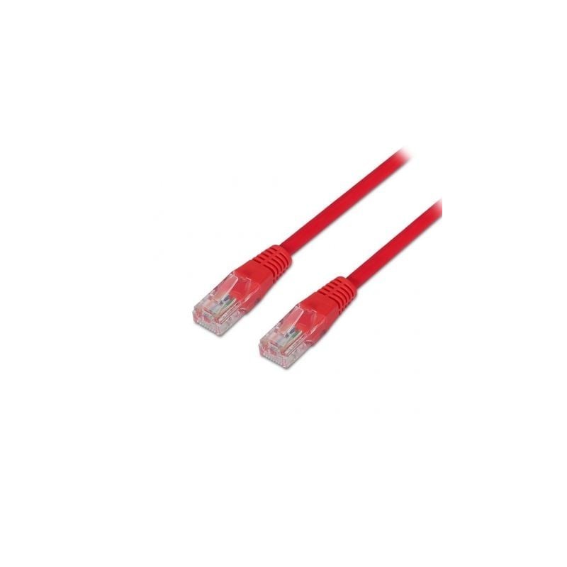 Cable de Red RJ45 UTP Aisens A135-0239 Cat.6/ 2m/ Rojo