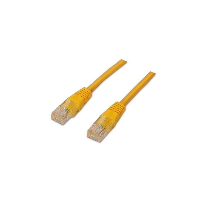 Cable de Red RJ45 UTP Aisens A135-0255 Cat.6/ 2m/ Amarillo