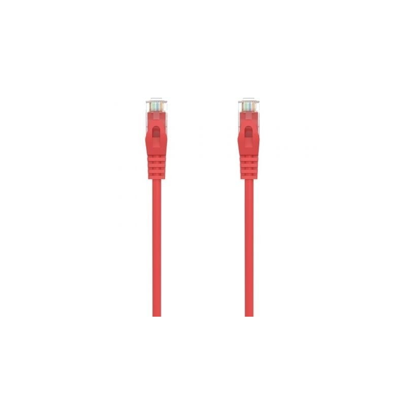Cable de Red RJ45 AWG24 UTP Aisens A145-0561 Cat.6A/ LSZH/ 2m/ Rojo