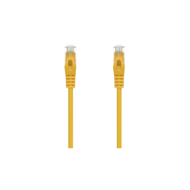 Cable de Red RJ45 AWG24 UTP Aisens A145-0568 Cat.6A/ LSZH/ 2m/ Amarillo
