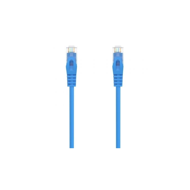Cable de Red RJ45 AWG24 UTP Aisens A145-0570 Cat.6A/ LSZH/ 25cm/ Azul