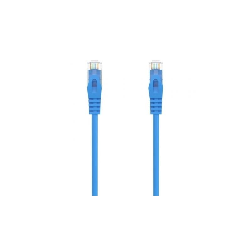 Cable de Red RJ45 AWG24 UTP Aisens A145-0573 Cat.6A/ LSZH/ 1m/ Azul