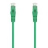 Cable de Red RJ45 AWG24 UTP Aisens A145-0577 Cat.6A/ LSZH/ 25cm/ Verde