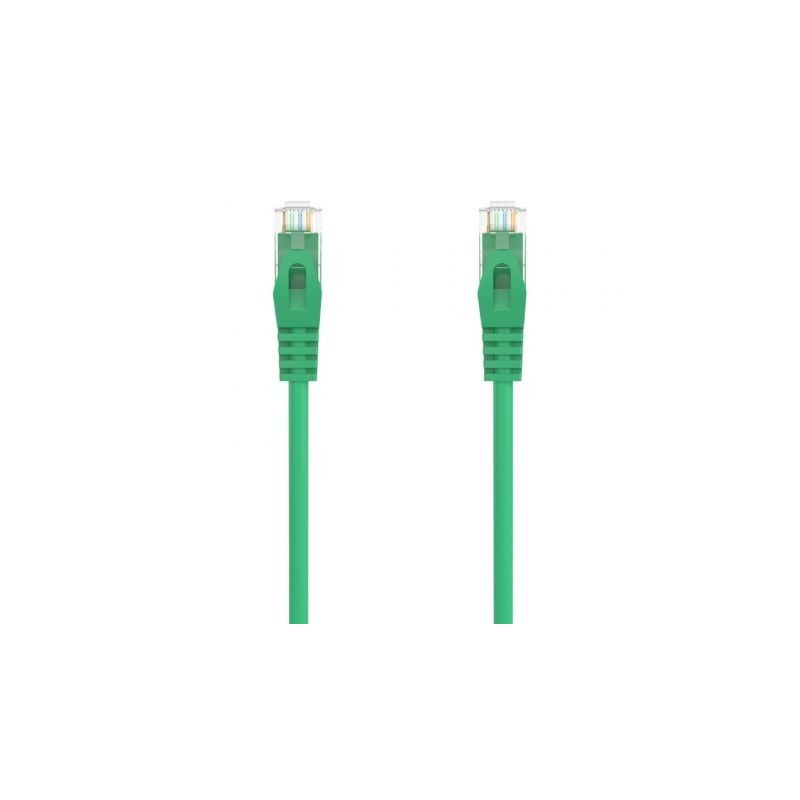 Cable de Red RJ45 AWG24 UTP Aisens A145-0578 Cat.6A/ LSZH/ 30cm/ Verde