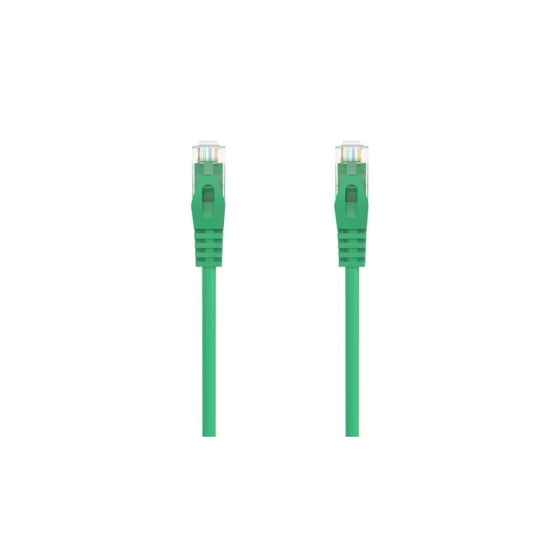 Cable de Red RJ45 AWG24 UTP Aisens A145-0579 Cat.6A/ LSZH/ 50cm/ Verde
