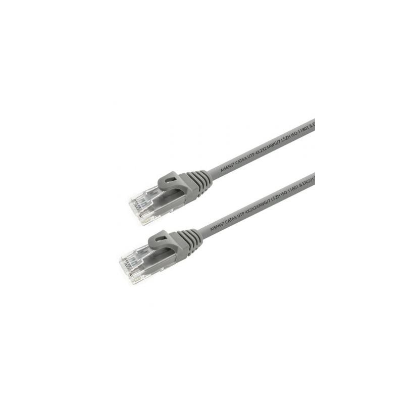 Cable de Red RJ45 UTP Aisens A145-0331 Cat.6A/ 15m/ Gris