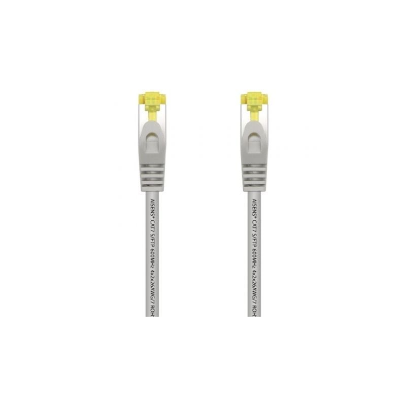 Cable de Red RJ45 S/FTP Aisens A146-0332 Cat.7/ 25cm/ Gris