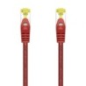 Cable de Red RJ45 SFTP Aisens A146-0468 Cat.7/ 25cm/ Rojo